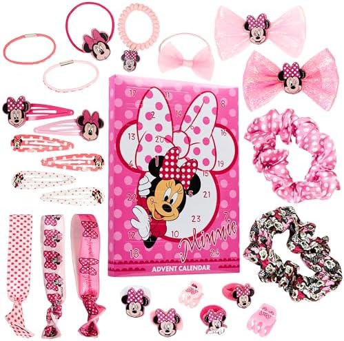 Calendario de adviento Disney con accesorios de Minnie Mouse para...