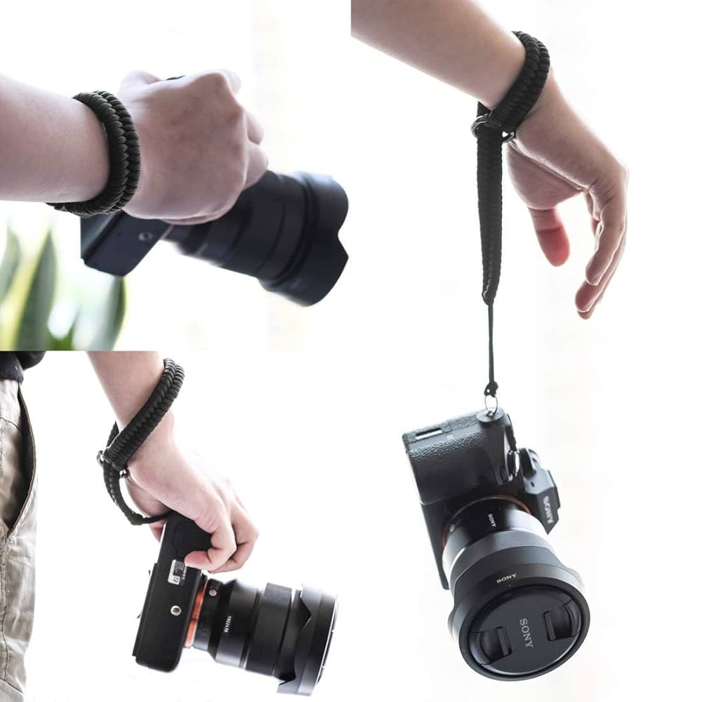 4V DESIGN WATCH CAMERA STRAP 4V デザイン ウォッチ カメラストラップ (ブラック/ブラック) ggw725x カメラストラップ - 作品 - カメラバッグ & 日常用バッグ & 本革
