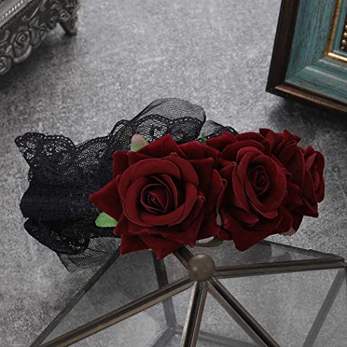 Review de Tocado negro rojo - cinco favoritos. 2 Imagen adicional