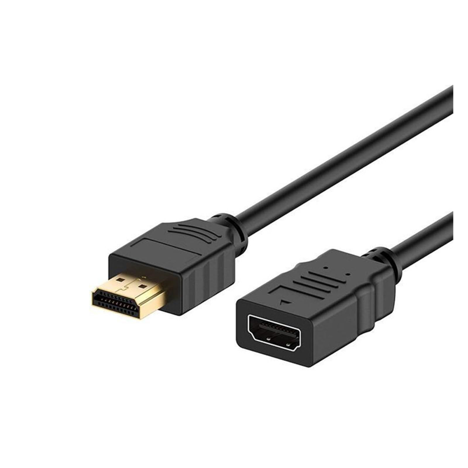 Cavo Di Prolunga Compatibile HDMI Da 3 M 0,3 M 1 M Maschio A Femmina 4K 3D 1.4 V Cavo Prolungato HDMI for TV HD LCD Laptop PS3 Proiettore(1.5m)