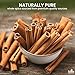 Fusion Select Cinnamon Sticks - Whole Canela Bark Pieces for Asian, Indian, & Middle Eastern Cuisine - Herbs & Spices for Baking & Cooking - Packed in a Clear Resealable Pouch - 4 oz