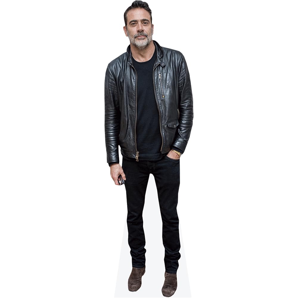Celebrity Cutouts Life Size Cutout Jeffrey Dean Morgan (Leather Jacket)