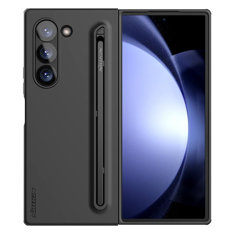 E-Sell Enterprise, Nillkin Flex Pure Fold S-Pen Version Case for Samsung Galaxy Z Fold 6 (7.6" inch)[Anti-Fingerprint] Food-Grade Liquid Silicon+PC Finish Camera Protection Slim Cover (Black) (B0DBMXXSFW) Amazon Price History, Amazon Price Tracker