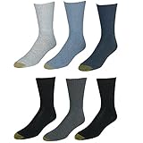 GOLD TOE Women's 6-Pack Turn Cuff Assorted Socks