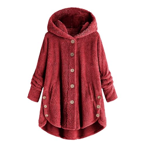 Sudadera con capucha para mujer chaqueta polar de invierno con rayas