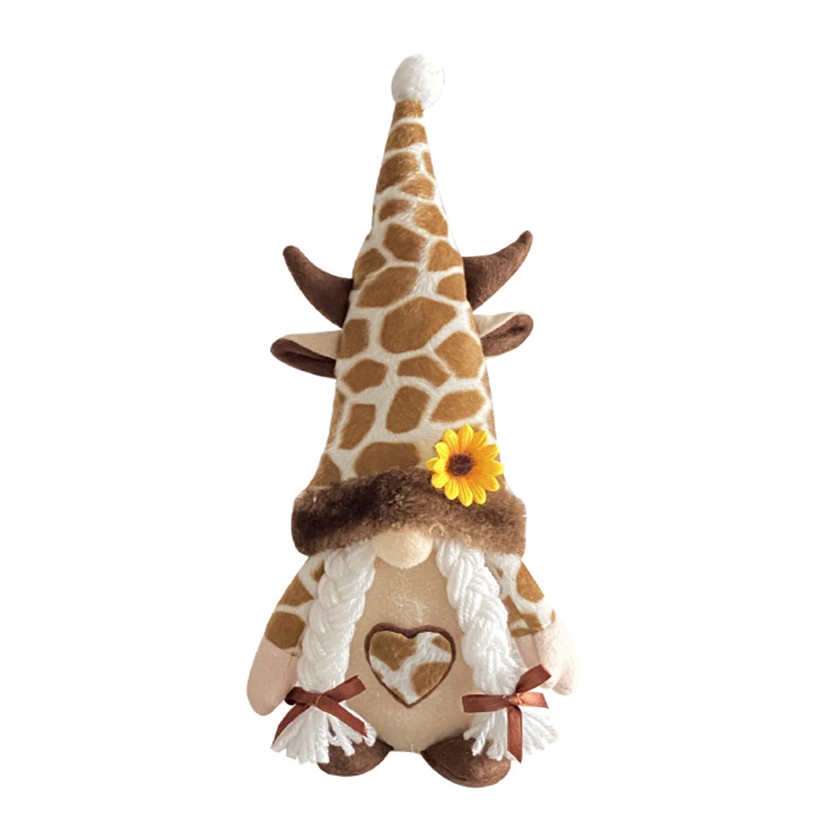 Buxuaaaa Sunflower Cow Art Household Decoration for Sofa Tabletop Party Background Decorative Ornaments Cow