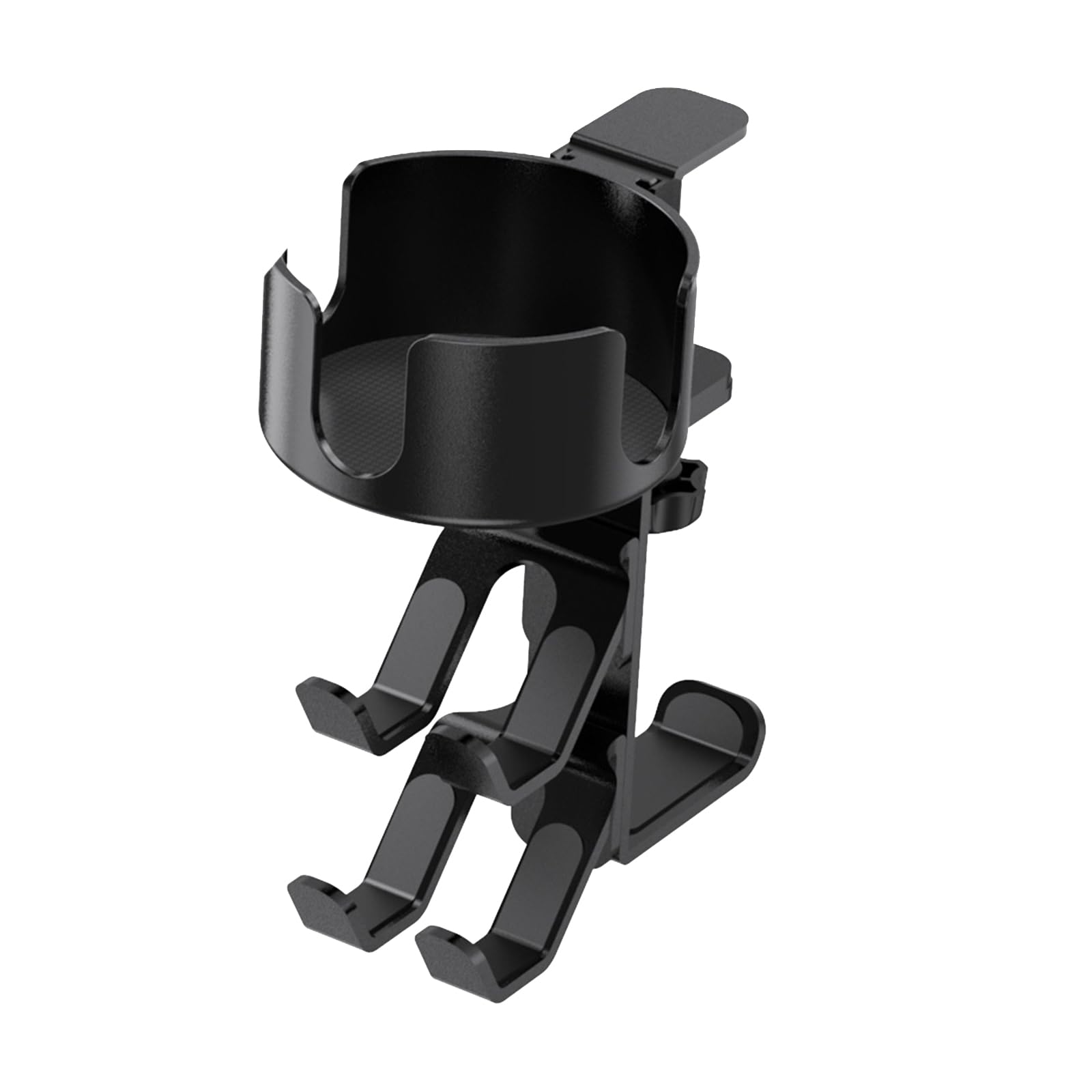 MICFENY Desk Cup Holder With Headphone Hooks And Rotating Pencil Organizers Featuring Detachable Drawer Tray For And Home