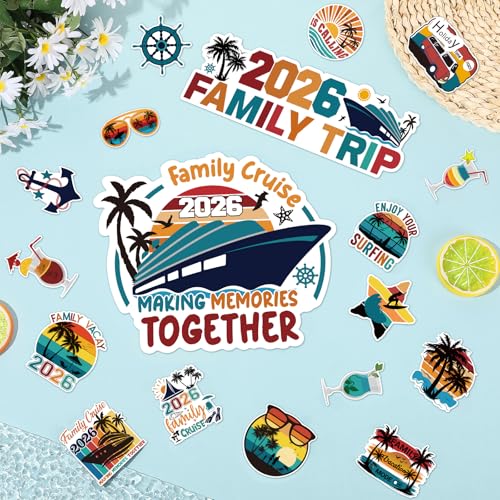 Imanes decorativos para puerta crucero familiar 18 piezas miniatura 7