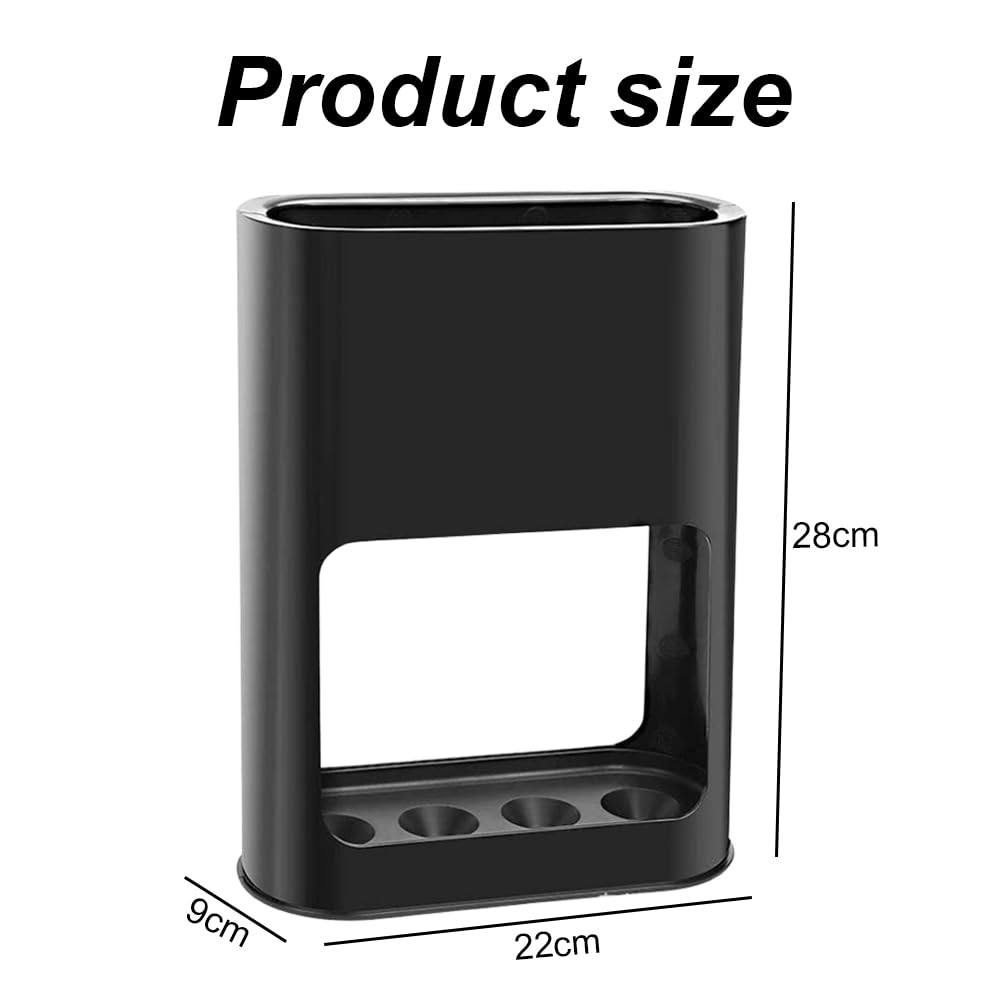 KINGHON Schirmständer 4 Slots - Mit Abtropfschale & Stylisch