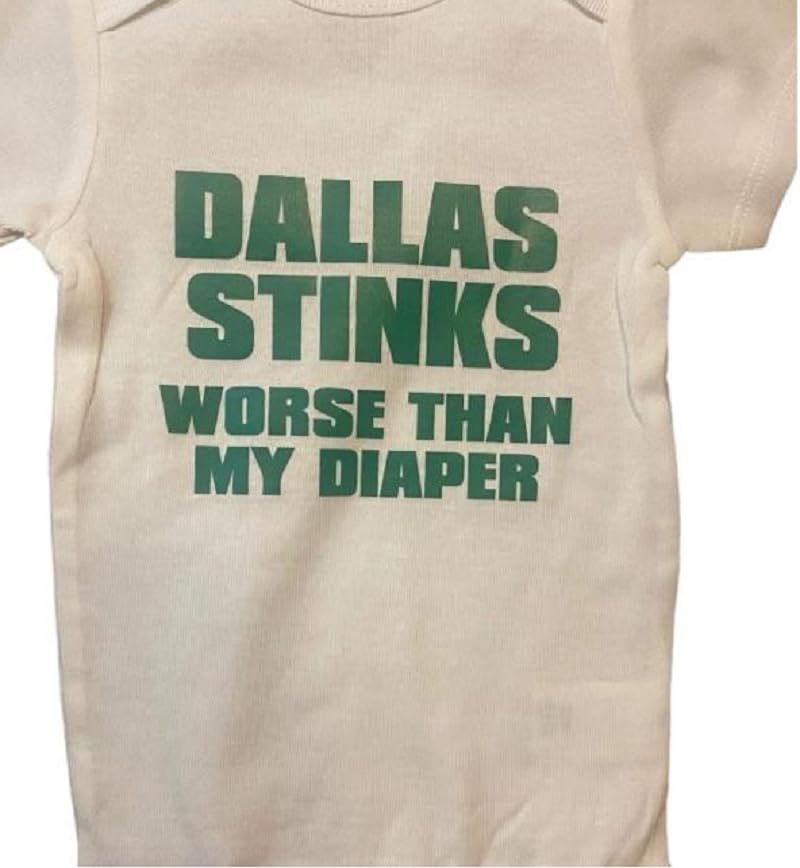 Eagles fans baby bodysuit birds onesie ® infant one piece Cowboys stink funny football