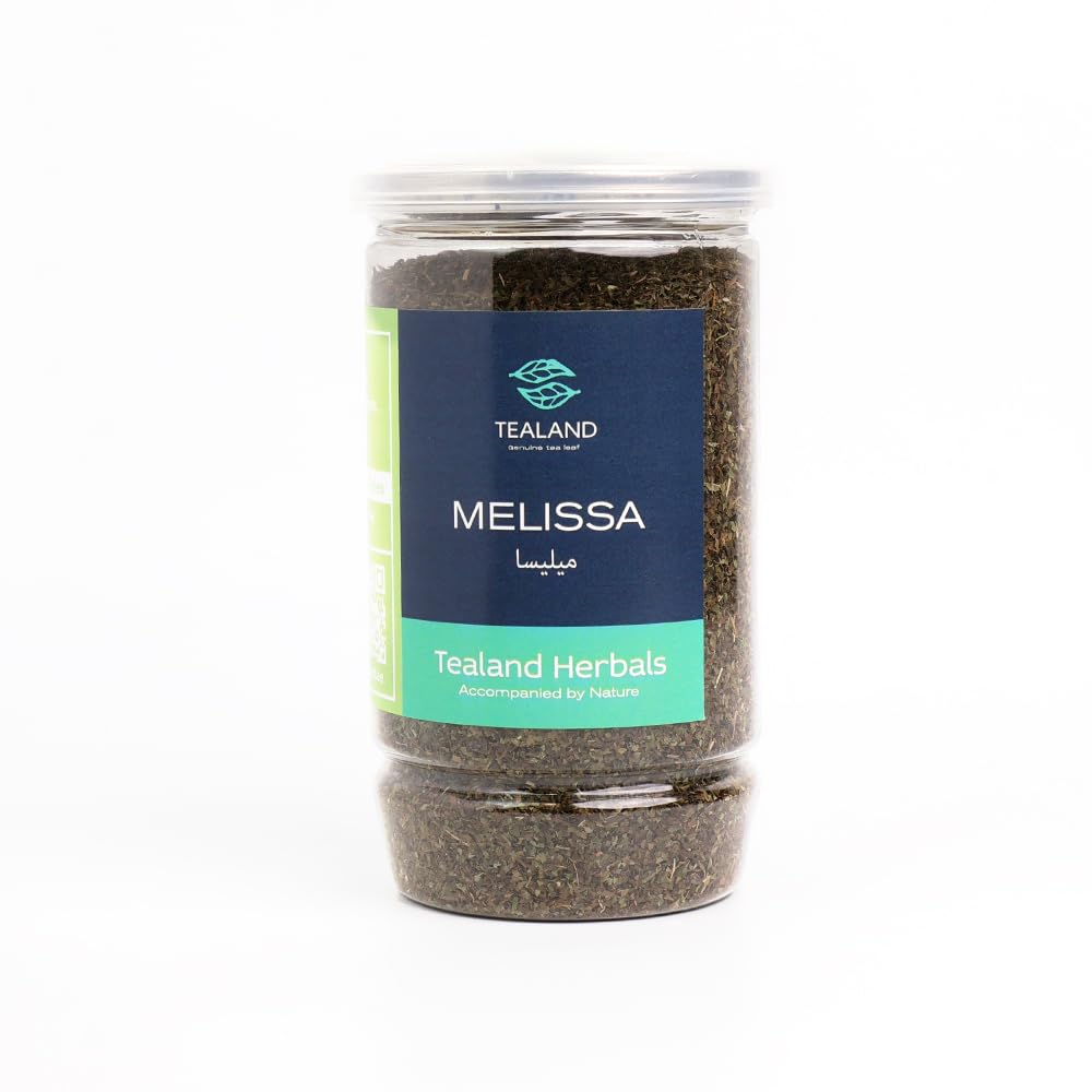 Herbal Melissa Tea Antioxidant Rich Natural Ingredients & Pure Taste Caffeine-Free Stress Relieving Immune Support 55g