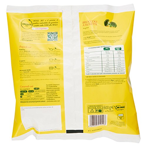 Orogel Broccoli Rosette, 600g (Surgelato)
