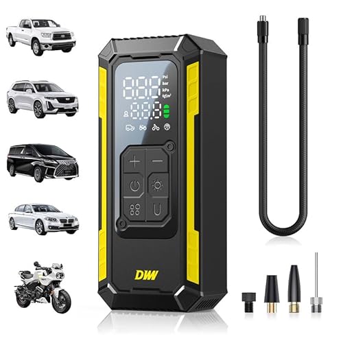 Tire Inflator Portable Air Compressor, 150 PSI Portable Tire Inflator