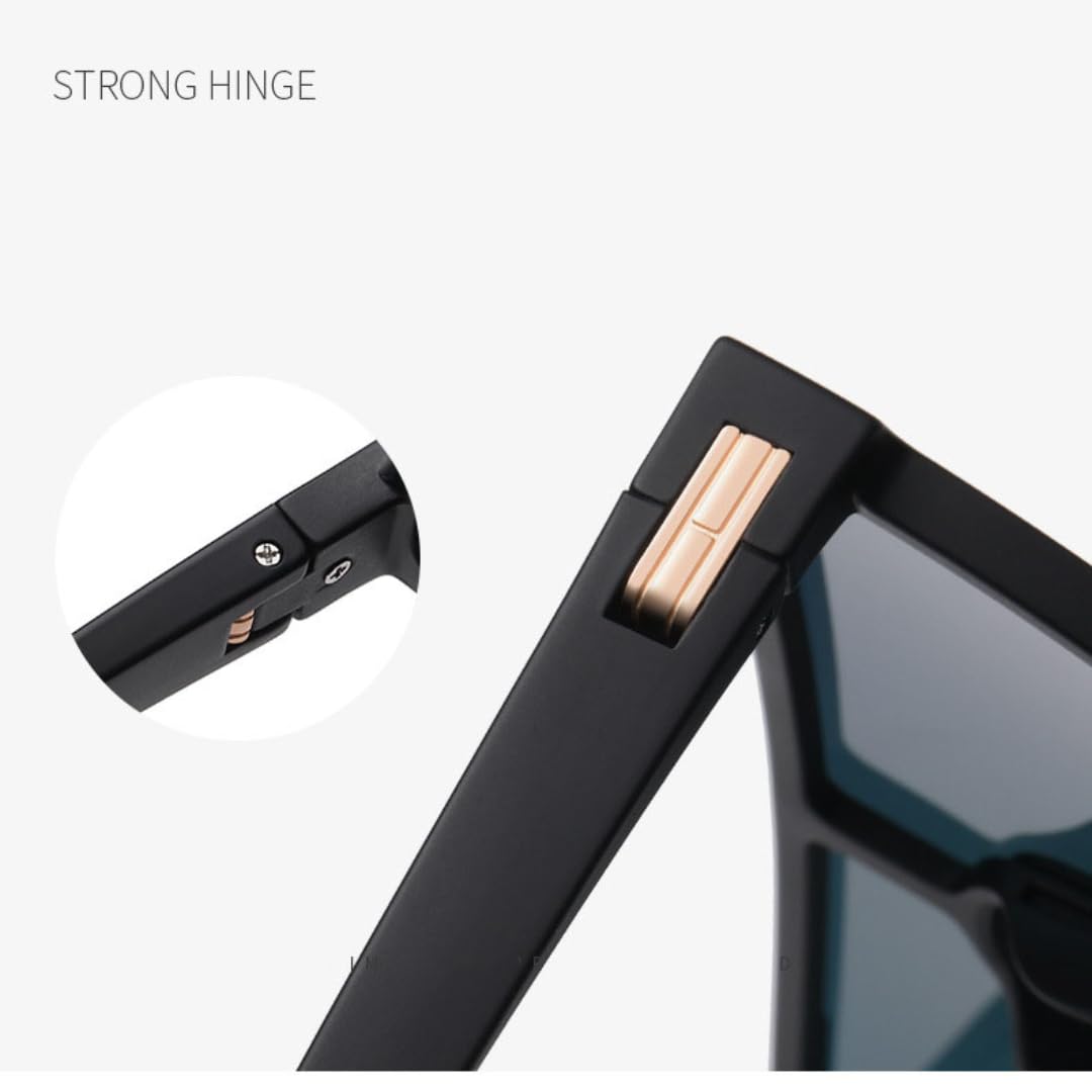 Okulary przeciwsłoneczne TR90 Fashion z polaryzacją i półramką, powłoka lustrzana, okulary przeciwsłoneczne do jazdy samochodem, UV400