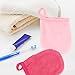 GLEAVI Makeup Cleaning Glove Makeup Makeup 4pcs Face Wash Mitts Soft Face Mitten Bath Reusable Makeup Mixed Color Makeup Face