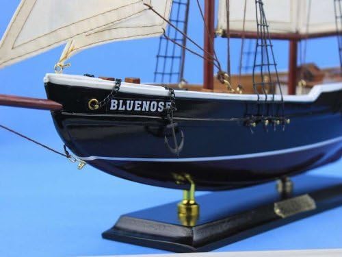 Hampton Nautical Bluenose Sailboat, 24"