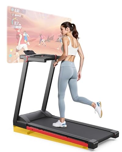 Lacuffy Laufband für Zuhause Klappbar, Walking Pad mit Steigung 6{111a97b2c2f397a1467d98f7149165c04096a44bb33cd630f6b1920fac9d99a6}, Laufband eine Extra große Lauffläche 112*42cm und eine Tragfähigkeit von 158 KG, Speziell für Großgewachsene Personen Konzipiert Lacuffy Laufband für Zuhause Klappbar, Walking Pad mit Steigung 6{111a97b2c2f397a1467d98f7149165c04096a44bb33cd630f6b1920fac9d99a6}, Laufband eine Extra große Lauffläche 112*42cm und eine Tragfähigkeit von 158 KG, Speziell für Großgewachsene Personen Konzipiert