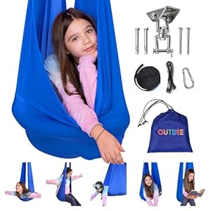 OUTREE Sensory Swing for Kids with ...
