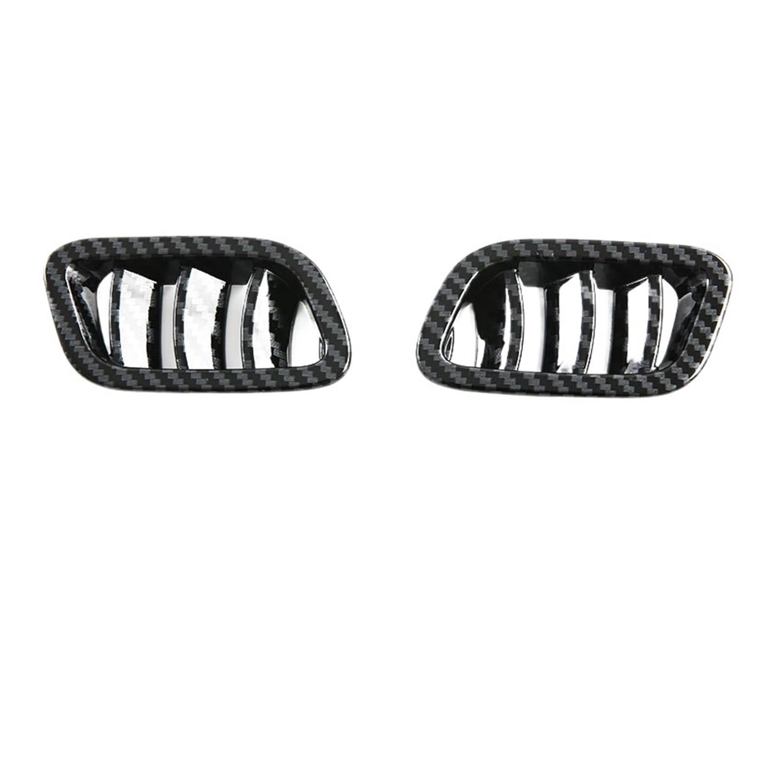 QBKGMEWCA Front Upper Air Vents Both Sides Interior Trim Stickers Compatible for Chery Tiggo 8 Prod 2024(Type1 2pcs)