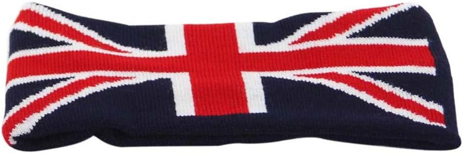 WakawakaC Great Britain Union Jack Sweatband Headband for Sports and Fashion