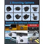 AHD 1080P Backup Camera 360°Rotatable Back up Camera for Cars Reverse Camera for Truck Super Night Vision IP69K Waterproof Rear/Front/Side View Camera w 170° Wide Angle Reverse Line, No Drilling - Image 5