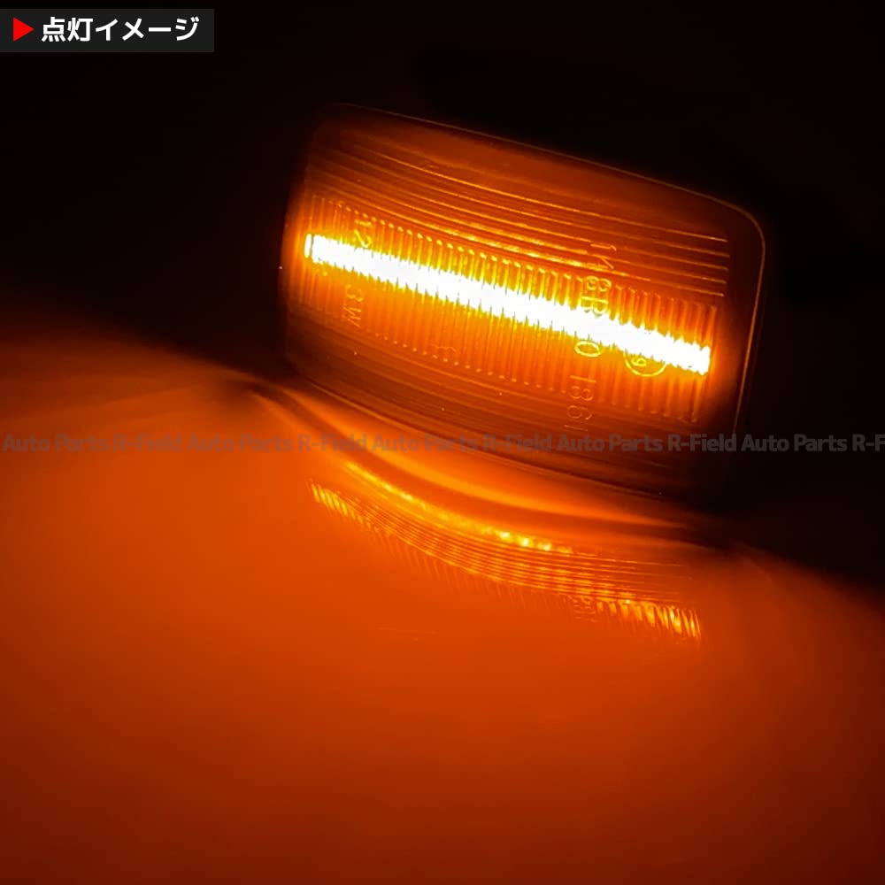 Amazon.co.jp: R-Field ランドクルーザー 80系 LEDサイドマーカー