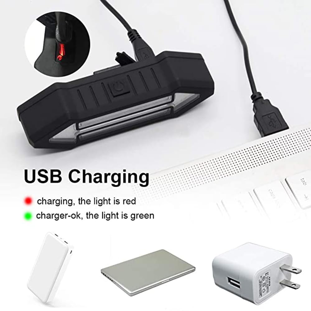Feu arrière de vélo sans Fil à LED de 500 lumens avec télécommande, Clignotants et Fonction Frein intégrés. Rechargeable par USB.