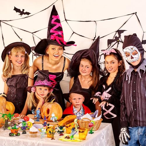 JOLCEEY Halloween Building Blocks, 12 Style Mini Building Brick for Party Favor Stacking Blocks Toys for Trick or Treat Classroom Rewards Party Games Toys Goody Bag Fillers - Image 7