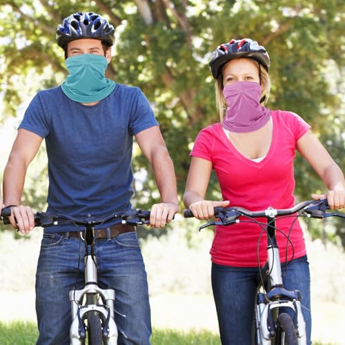 Image of Geyoga Summer UV Protection Cooling Neck Gaiter | Sunscreen Breathable Face Scarf Bandana Mask Neck Gaiter for Outdoor Fishing Hiking Camping