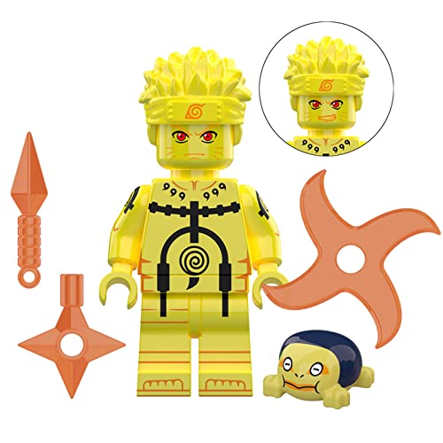 GHFGXF Naruto Mini Figures Advent Calendar Collection Figure 6 Pcs Set Series Custom Collectible Minifigure,Compatible… – Bild 8