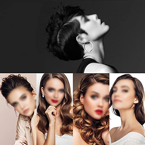 5 Pcs Pettini per Parrucchieri in Plastica Pettine...