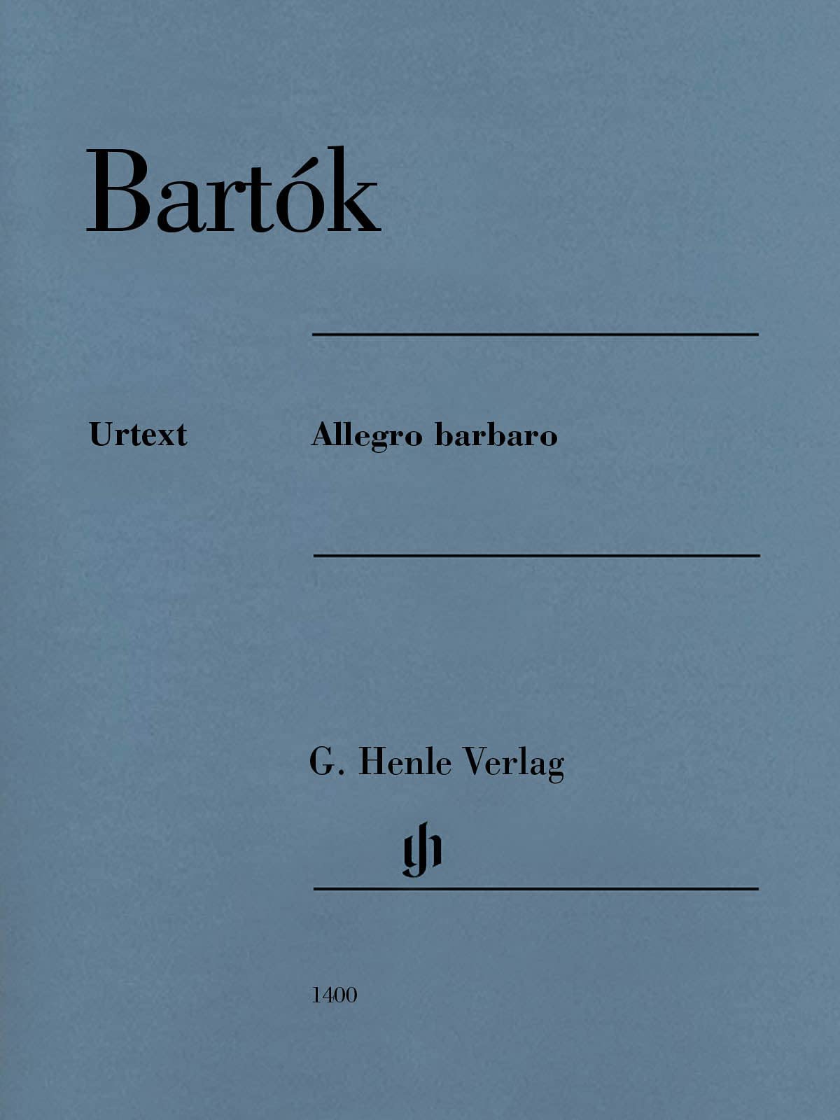 Allegro barbaro - piano solo - Urtext - score - (HN 1400): Instrumentation: Piano solo