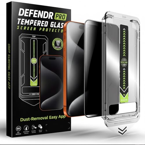 Film protecteur iPhone 17 en verre trempé anti-poussière anti-rayures - Lot de 2