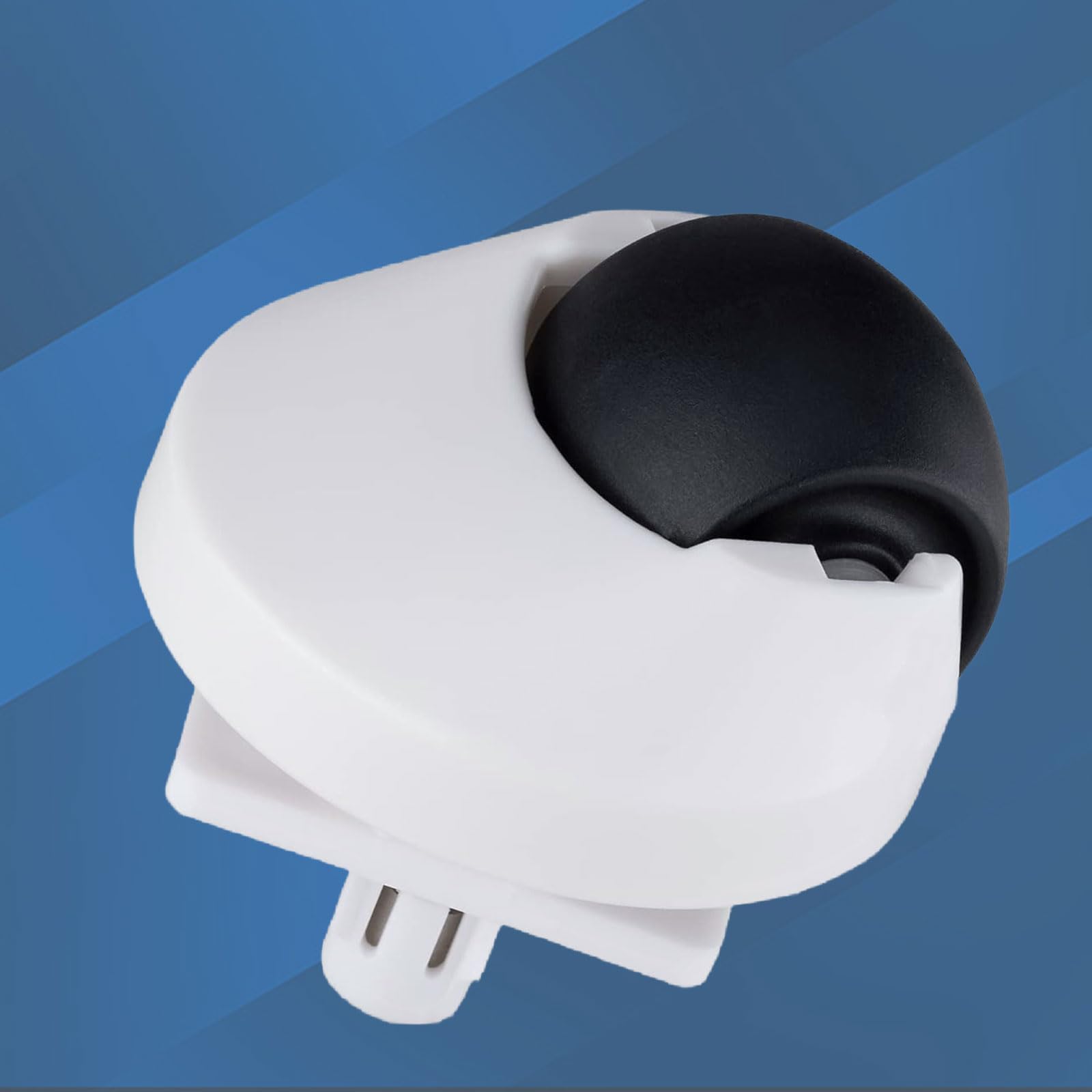 Ruota Anteriore Universale Per Roborock S7/S6/S5/Q7/G10 - Ricambio Per Aspirapolvere Robot (Bianco)