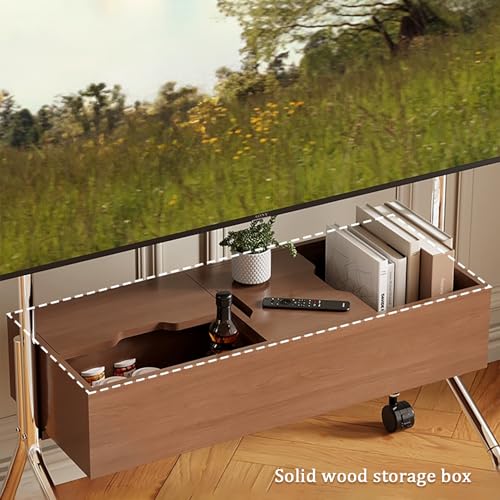 Soporte móvil de TV con ruedas para pantallas 32-75'' miniatura 4