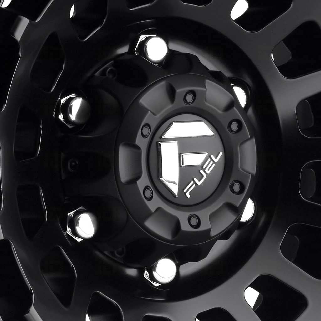 FUEL 17インチアルミホイール 4本セット D633 ZEPHYR ゼファー 17×9 