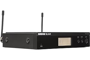 Shure BLX4R Wireless Receiver: Rack Mount Efficiency and Reliability for Seamless Audio Transmission