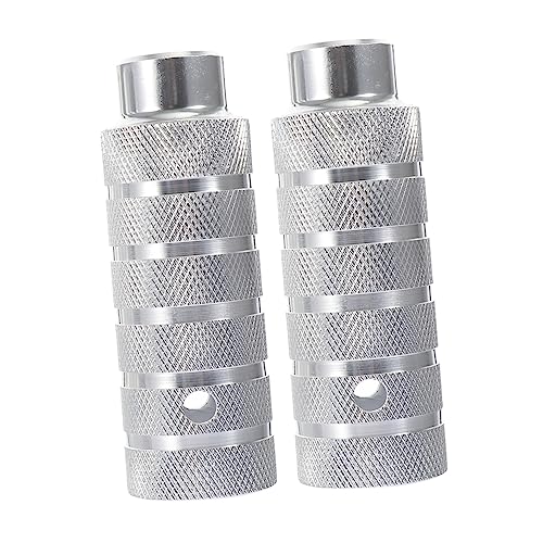 Gogogmee 1 Pair Bike Alloy Cylinder Foot Lever Mountain Bike Rear Axle Accessory Anti-Slip for Universal Bikes