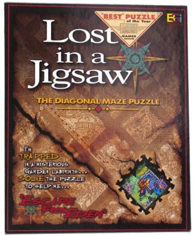 Escape from Eden Diagonal Cut Jigsaw Puzzle 515pc
