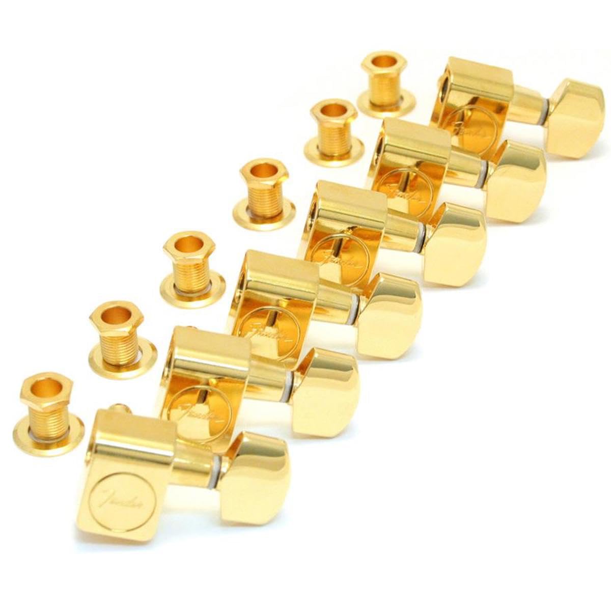 Fender American Standard Series Guitar Tuning Machines Gold (Set of 6)