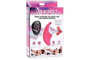 Whisperz Voice Activated 10x Panty Vibe W/remote Control - Pink