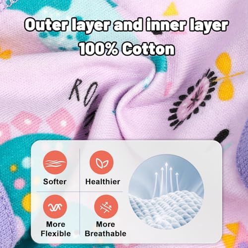 Image of MooMoo Baby Training Underwear for Boys and Girls Absorbent Toddler Training Pants for Girs 2T-7T