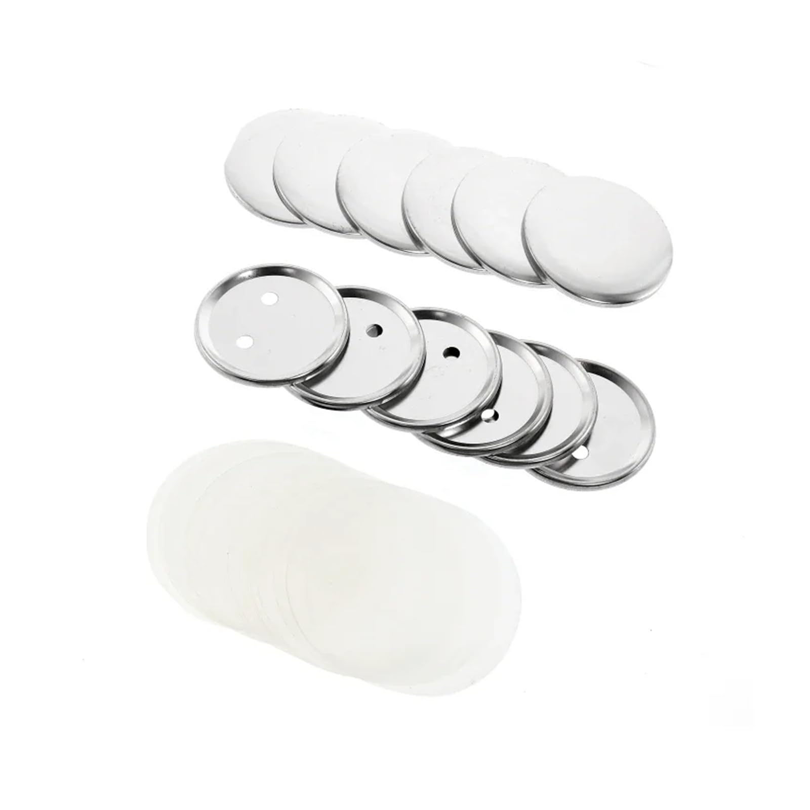 100 piezas de 25/32/37/44 m, consumibles for llaveros de doble cara, suministros for la fabricación de pines redondos Uso generalizado(37MM)
