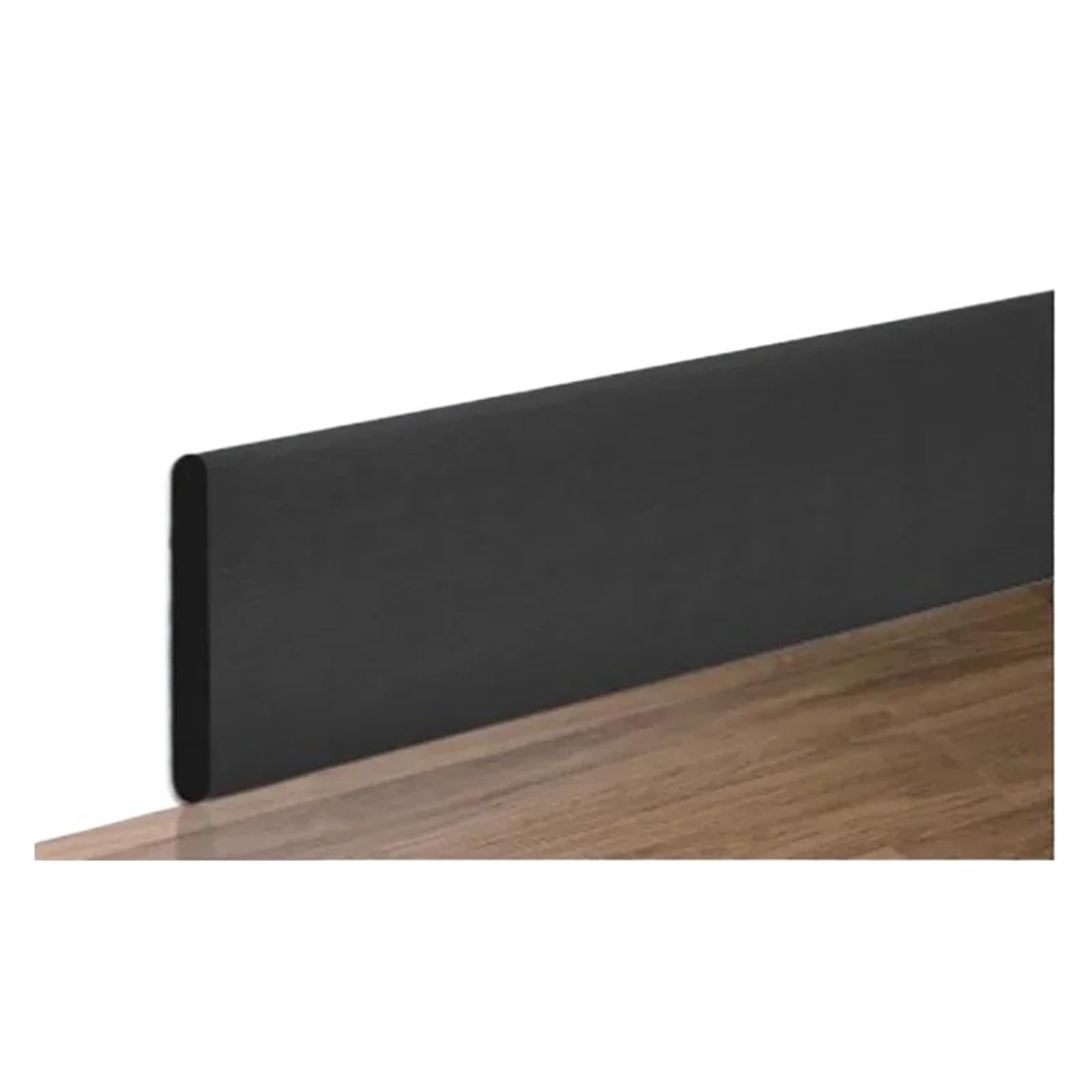 Waterproof Skirting Board 2M Waterproof Enclosure Self Adhesive Skirting Line 3D Wall Sticker Thickened Anti-Collision Decoration Corner Bathroom(Color 1)