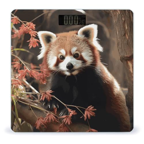 Báscula digital inteligente para baño con pantalla grande miniatura 1