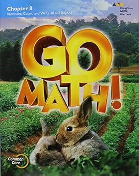 Paperback Go Math!: Student Edition Chapter 8 Grade K 2015 Book