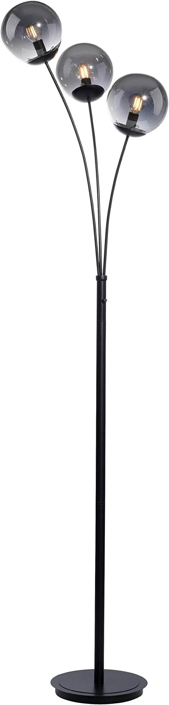 Paul Neuhaus Paul Neuhaus Staande lamp BIG WIDOW, zwart 3xE14 photo 3