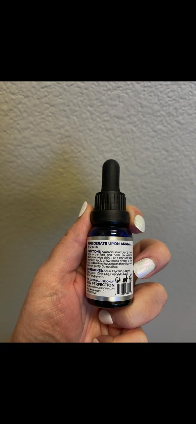 Amazon.com: Skin Perfection 1% GHK-Cu Copper Peptide Serum for