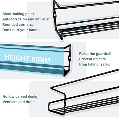 Fgsaeor Spice Rack Organizer, Wall Mounts Space Saving Pantry Organization Storage Shelf, 4-Pack Seasoning Hanging Racks For Kitchen, Cupboard And Cabinets #TOP5