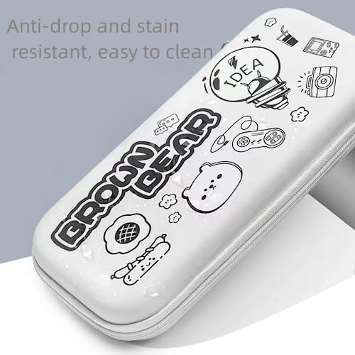 ENFILY Carrying Case for Nintendo Switch/Switch Oled 2021, Waterproof Travel Bag, Anti-drop NS handb